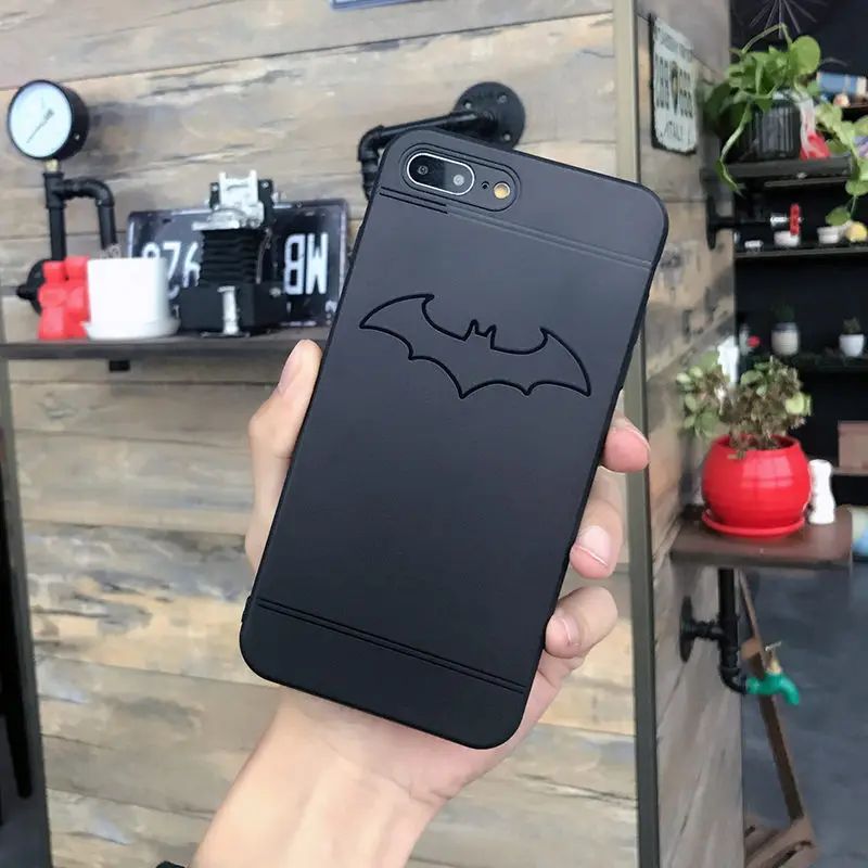 Чехол QINUO для iphone X, 6, 6 S, 7 Plus, 8, Мстители, мягкий матовый тонкий чехол для iphone 7 Plus