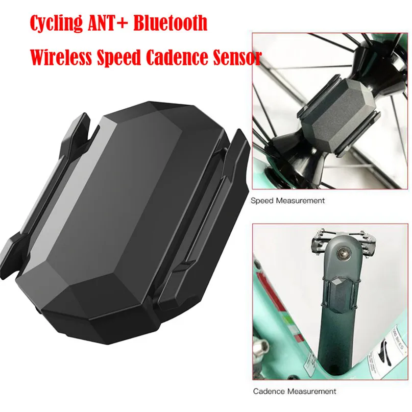 Беспроводной датчик скорости и частоты вращения педалей ANT + Bike Bluetooth для Garmin Bryton