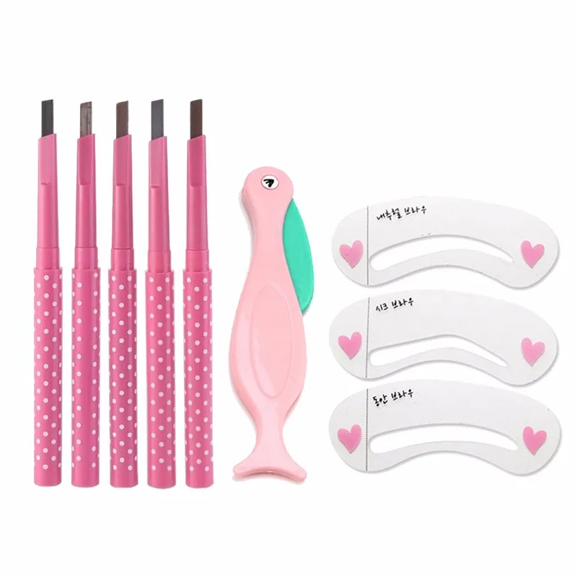 Bittb набор для макияжа Наборы бровей Карандаш трафареты рисования Eye Brow живопись