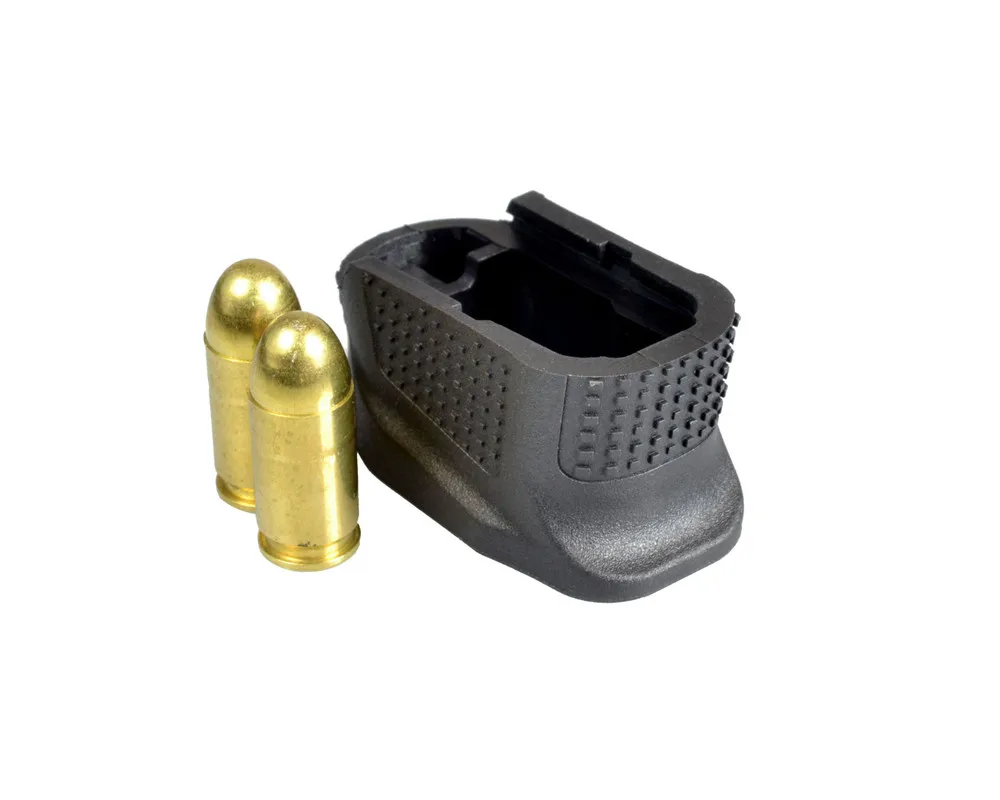 Glock 43 более журнал опорной плиты плюс удлинитель для детей в возрасте от 9 мм 6rd пистолет+ 2-круглый G43 Расширенный Пистолет Сцепление Ружейные аксессуары