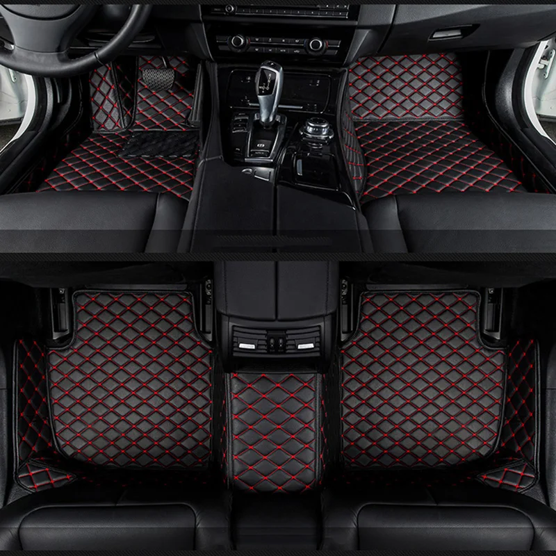 

car floor mats for Ford escort fiesta mondeo Focus Fiesta Edge Explorer Taurus S-MAX F150 Everest mustang Custom accessorie foot