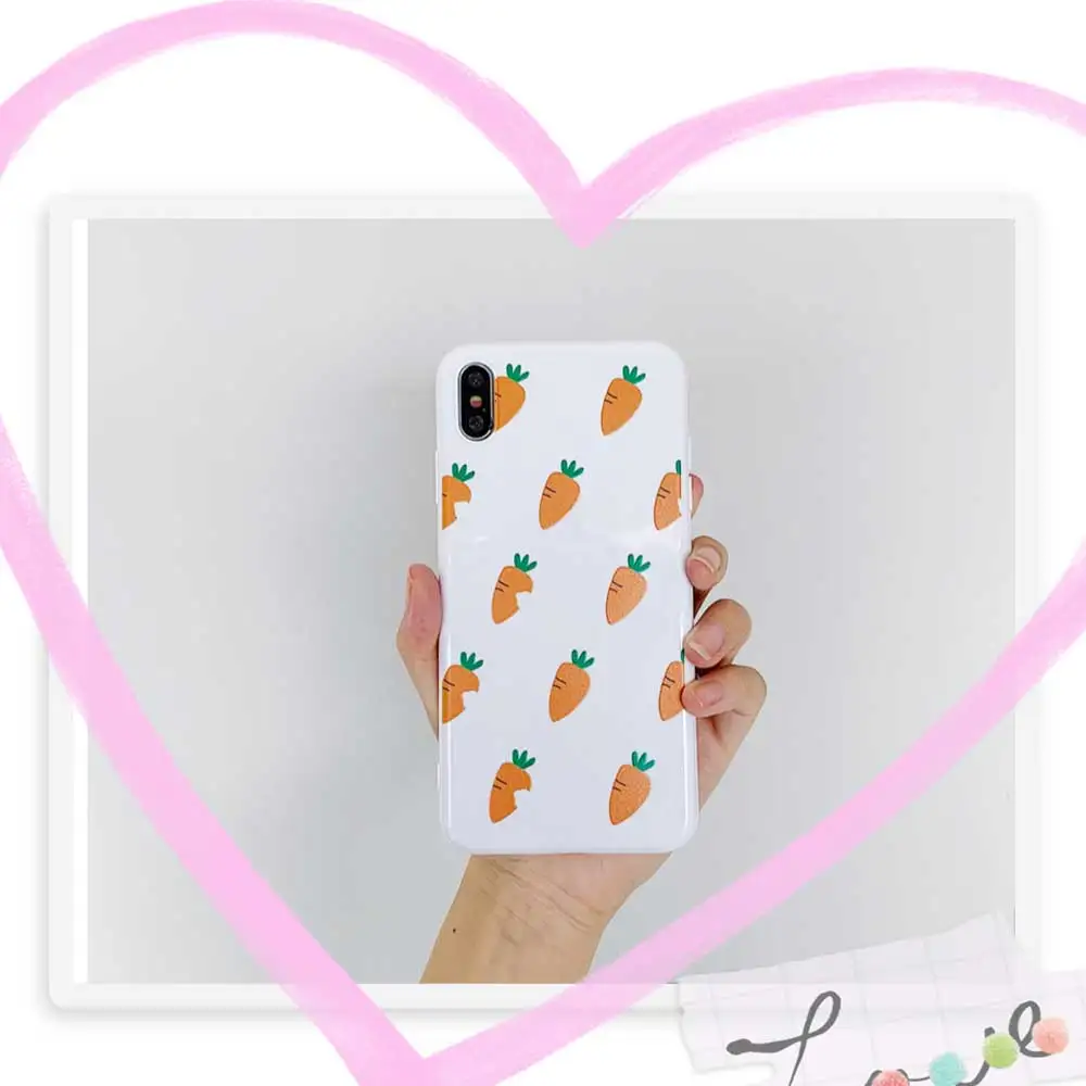 Прозрачный мягкий чехол Boucho для iphone XS MAX 8 7 6 6s plus Модный милый мультяшный телефона