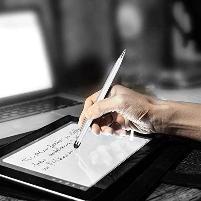Шариковая ручка 2 в 1 стилус для сенсорных экранов устройств/стилус iPad iPhone Kindle Samsung