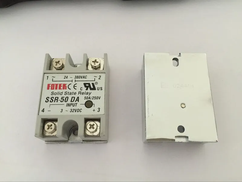 10 шт. реле SSR50DA SSR 50DA Manufacturer ssr 50A вход 3 32VDC выход 24 380VAC|ssr relay|50a relayrelay 50a |