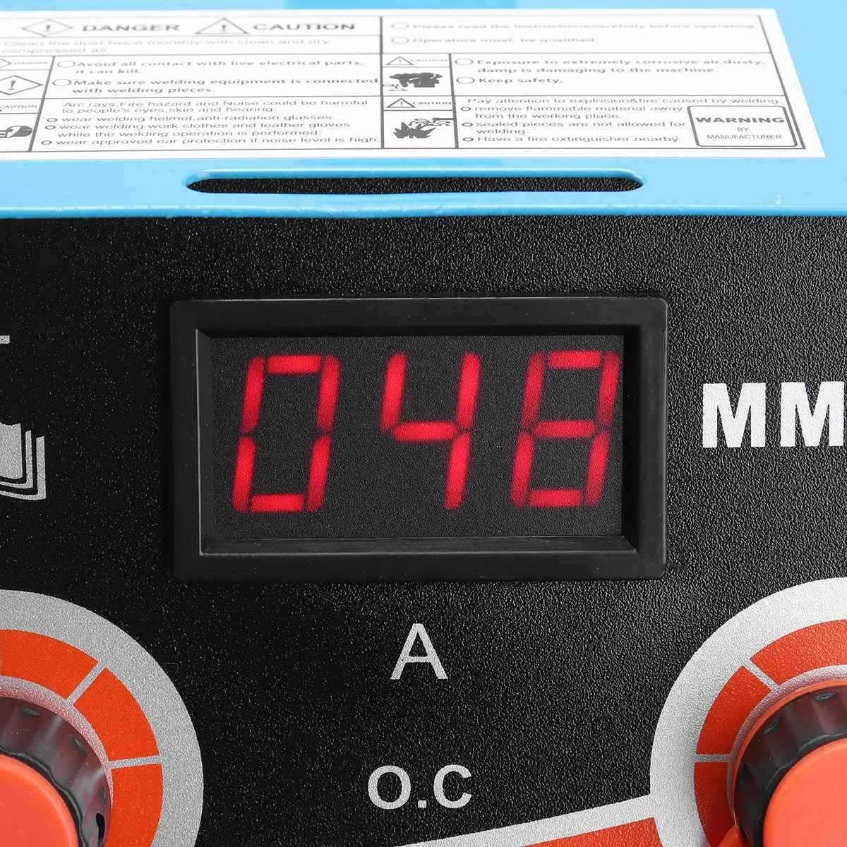 MMA-300G портативный сварочный аппарат постоянного тока 220 В 25A-300A полуавтоматический инвертор ЖК-цифровой дисплей паяльный инструмент
