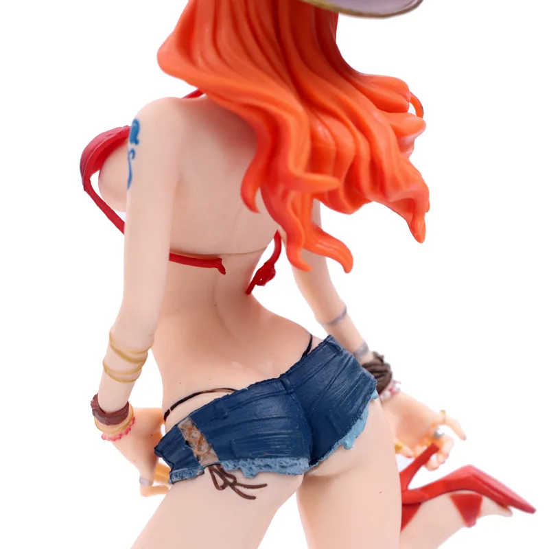 Экшн фигурки аниме One Piece Sexy экшн фигурка нами Toy 27 см Cosplay пиратские строительные