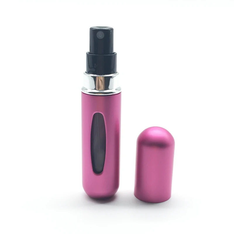 Портативный дорожный мини контейнер 5 мл алюминиевая многоразовая пустая