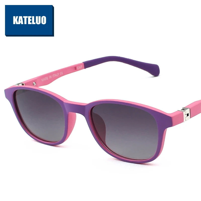 Tr90 детская поляризовыванная детей очки ребенок дети солнцезащитные UV400 мальчик