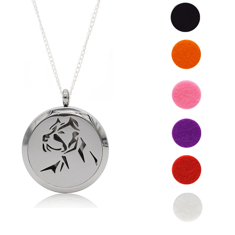 PITBULL therapтерапия эфирное масло колье аромараспылитель из нержавеющей стали для