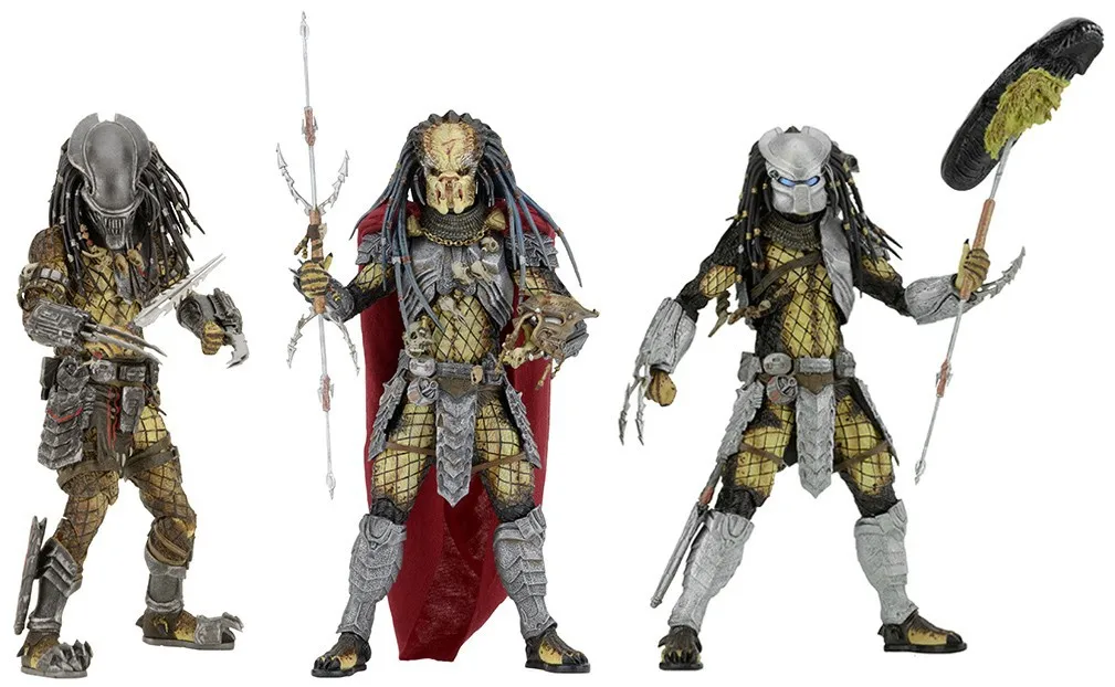 SAINTGI Чужой против Хищника смешанных человеческих AVP 17th ABS 20 см модель Collectie дети