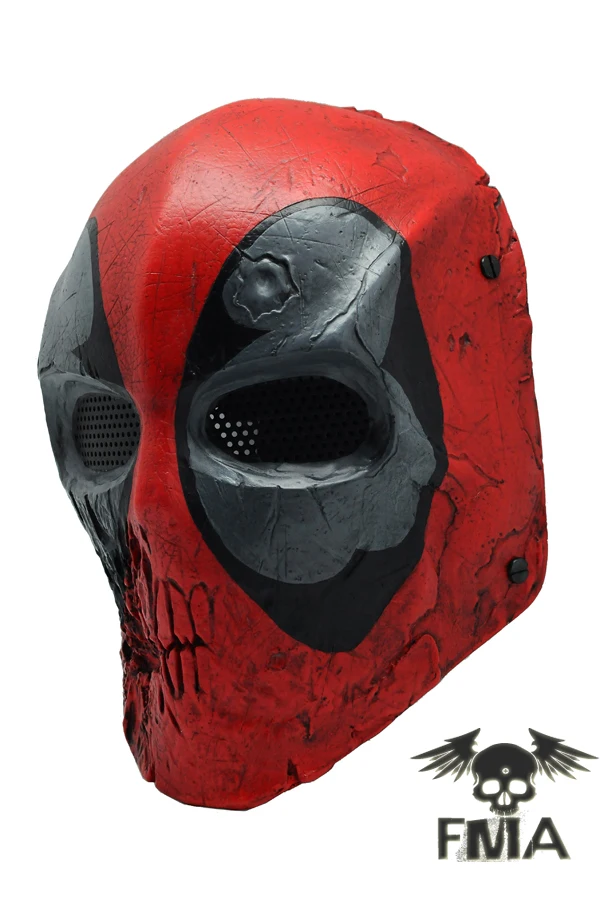 Пейнтбол страйкбол проволочная сетка Dead Pool Army of Two Full Face маска спортивные шлемы