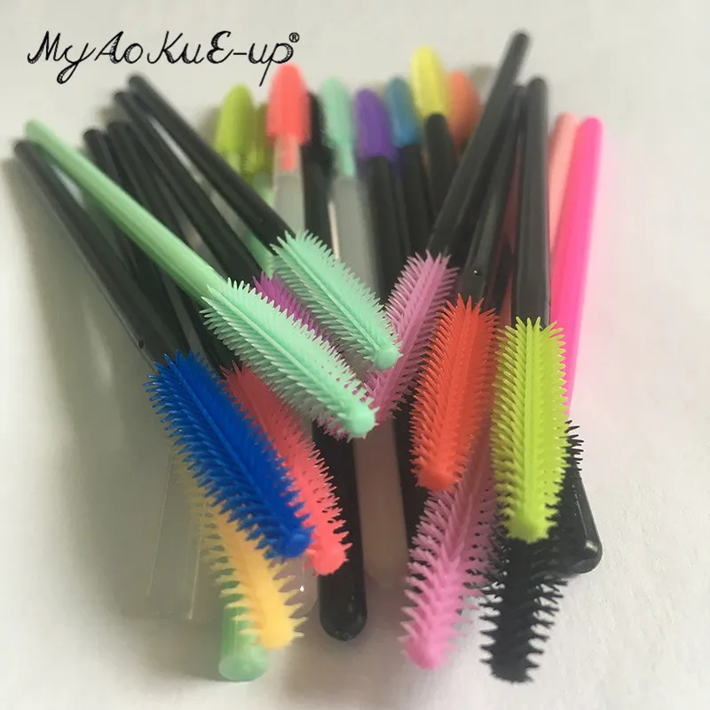 Кисти для макияжа и ресниц одноразовые 200 шт./лот|mascara brush|eyelash brushbrush for |