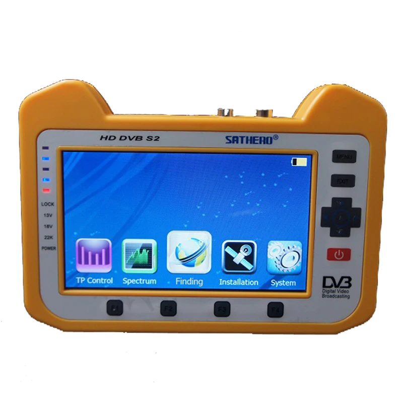 Настоящий Sathero SH 910HD DVB S2 Цифровой спутниковый Finder метр Satfinder HD с функцией