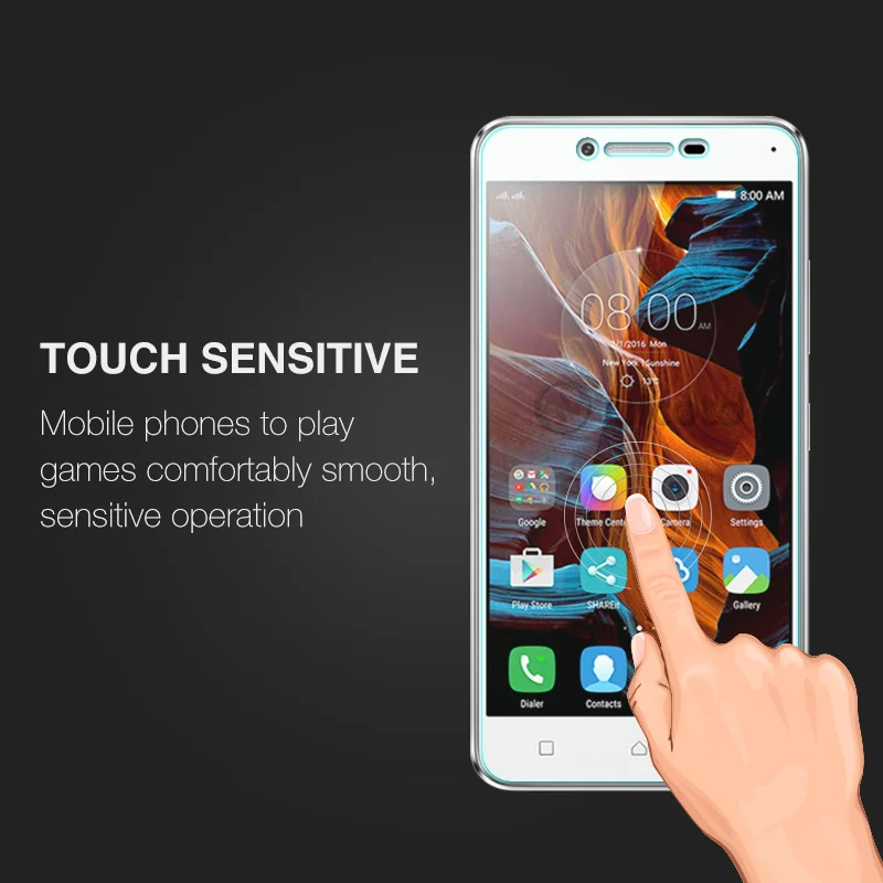 Закаленное стекло для Lenovo A1000 a2010 s5 K5 p1 p2 K900 | Мобильные телефоны и аксессуары