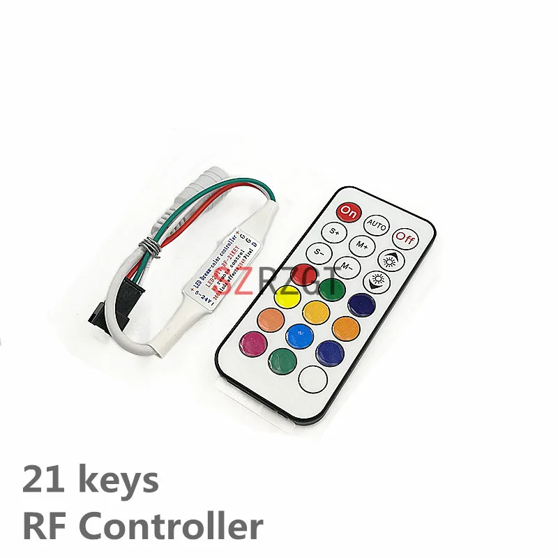 DC5V 24V мини RGB светодиодный контроллер для 5050 WS2811 ws2812b Светодиодная лента Dream