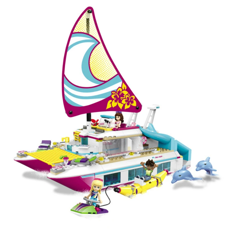 Legoings Замок принцессы Девушки Belle Ариэль Эльза цифры кирпичи девушки друзья дом