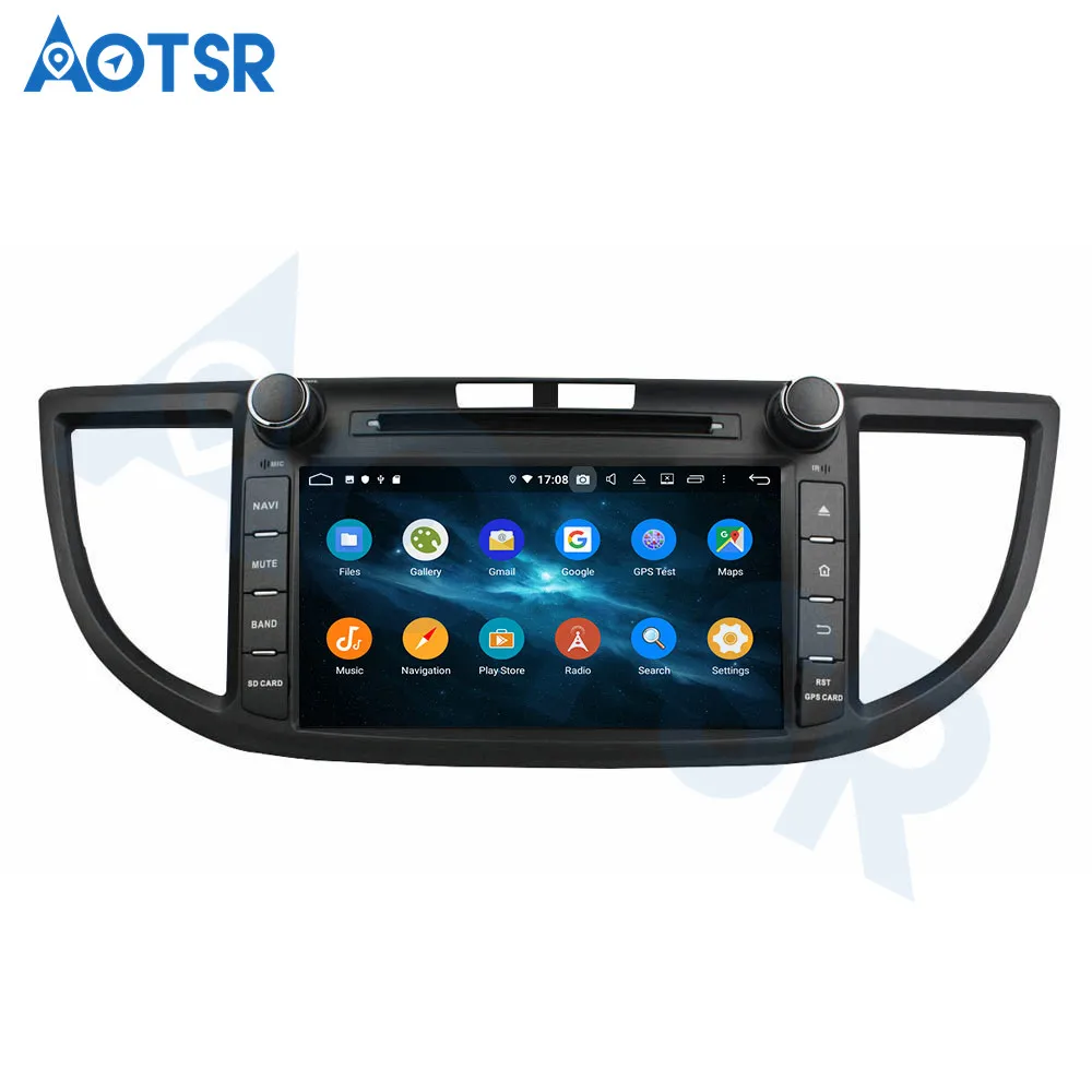 DSP IPS Android 9 0 4 Гб + 64 автомобильная навигация DVD-плеер для Honda CRV CR-V 2012-2016 головное