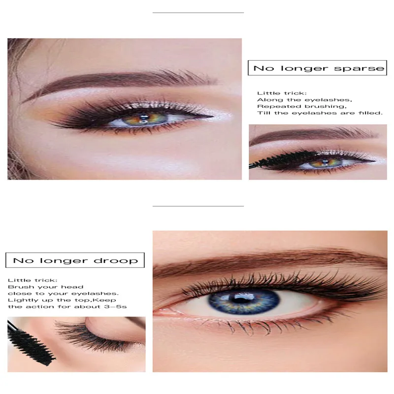 1 шт. тушь для ресниц и бровей водостойкие ресницы расширения Красота Cosmeticos