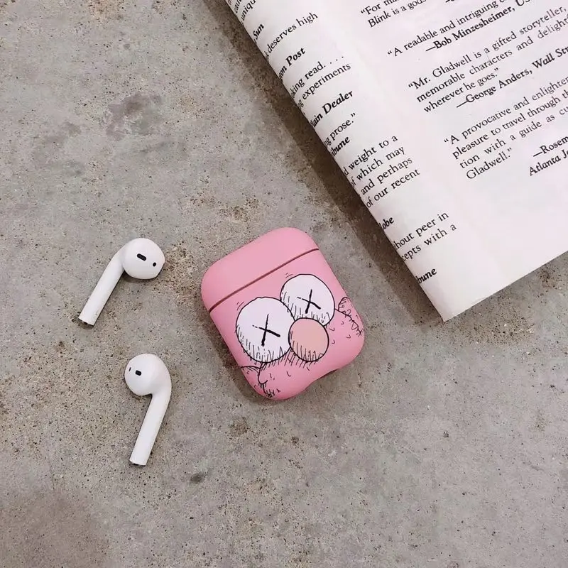 Кас Мультфильм Bluetooth гарнитура VR коробка AirPods чехол для Apple 1/2 защита от ударов при