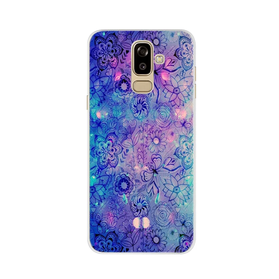 Темно-серый Чехол для samsung Galaxy J8 чехол Крышка j810 j810f sm-j810f 3D Силиконовая задняя крышка ТПУ Fundas для samsung J8 чехол для телефона - Цвет: Темно-серый