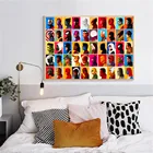 Фигурки супергероев, комикс, Настенная картина на холсте, постер, принты, картины для спальни, украшение для дома, картины маслом, Декор