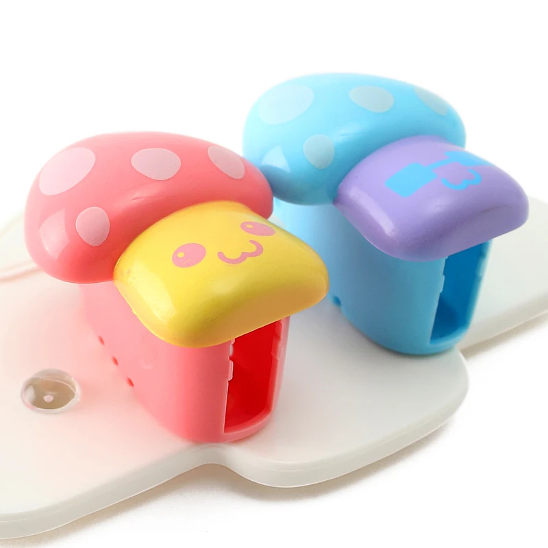 Милый гриб дизайн держатель зубной щетки присоска крючки органайзер для чашек