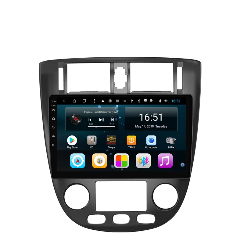 Автомобильный Встроенный Wi-Fi микрофон радио gps AM FM bluetooth для Chevrolet Lacetti салон