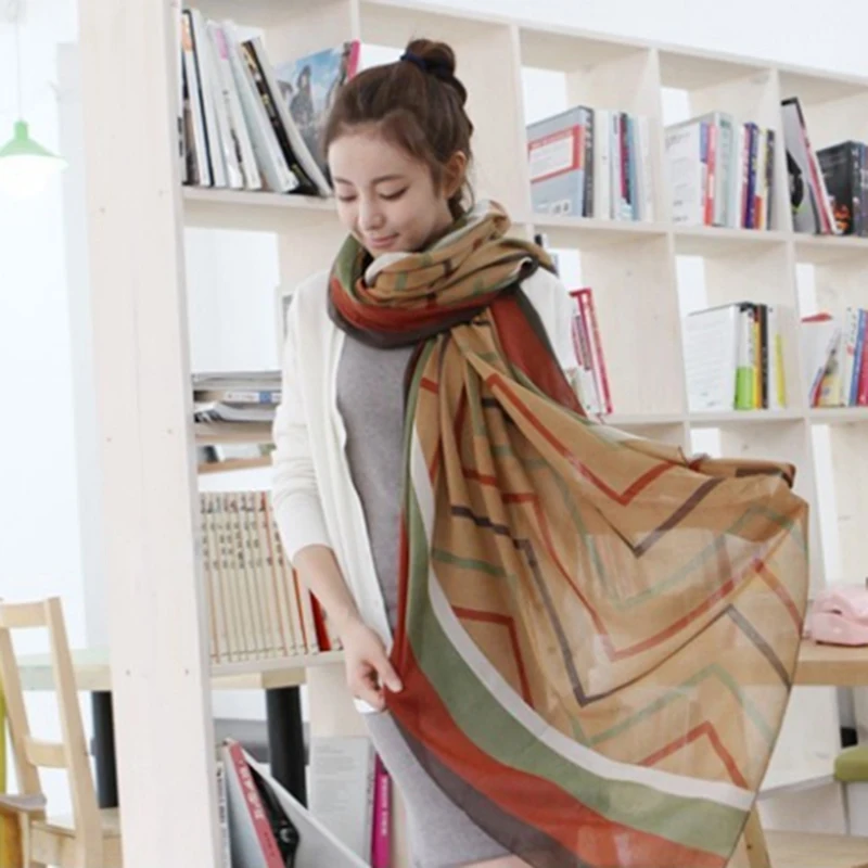 Женский шарф 2019 Новинка весна осень Вуаль шарфы шали и обертывания леди пашмины