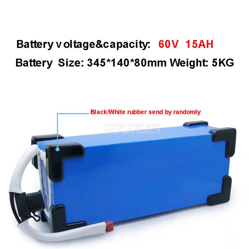 60V 15AH Газонокосилка для инвалидных колясок, аккумулятор для электровелосипеда 36 В 15AH/20AH 48 В 15AH/20AH 60 в 15AH подходит для двигателя менее 1200 Вт - Цвет: 60V 15AH