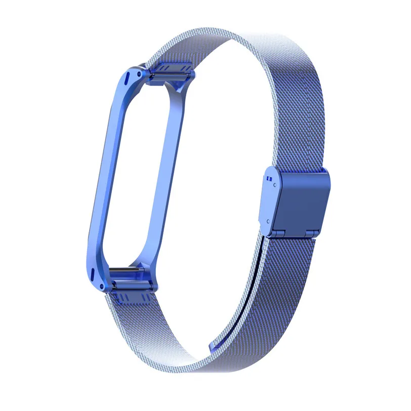 CARPRIE ремешок из нержавеющей стали с сеткой для часов Xiaomi Mi Band 4 высокоуровневые деловые мужские и женские умные часы замена 907