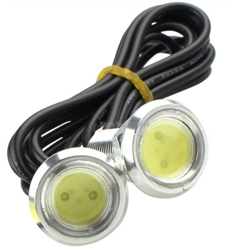 10 шт. светодиодные лампы 12 В 3 Вт для дневных ходовых огней | Автомобили и