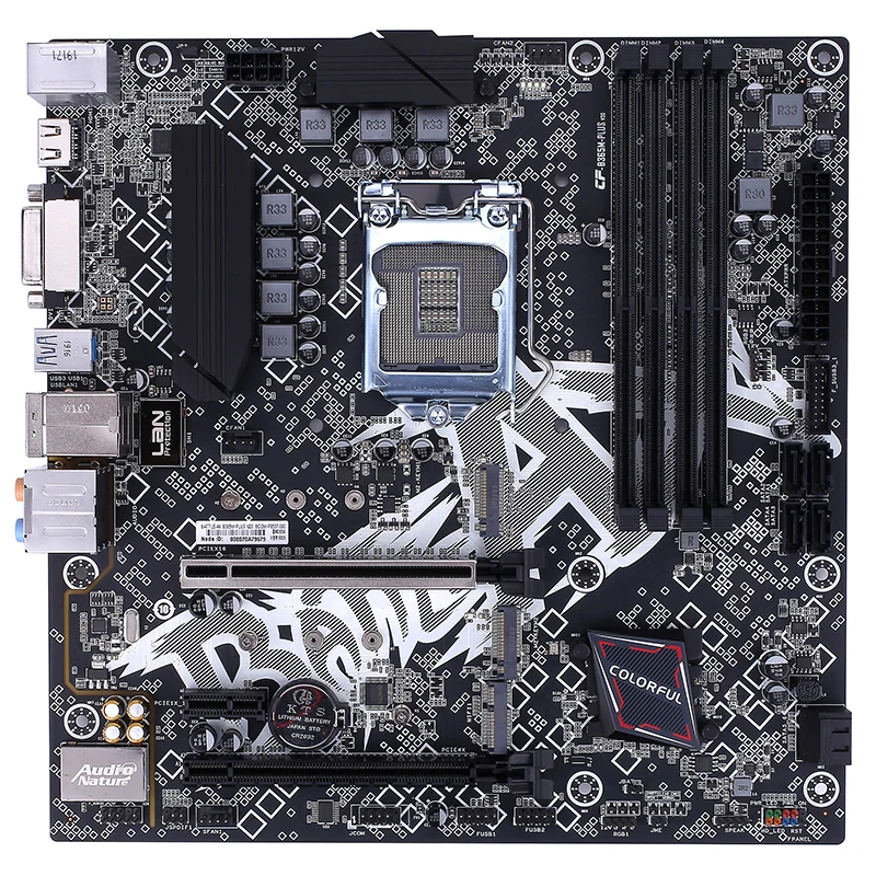 Игровая Материнская плата Intel B365M с 4 разъемами dimm