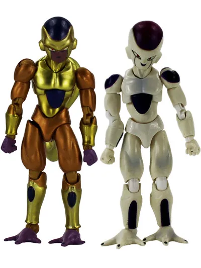 2 стиля СВЧ Dragon Ball Z DBZ золото золотые freeza Frieza подвижной ПВХ фигурку Коллекция Модель игрушки куклы для рождественские подарки