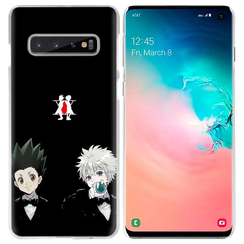 Hunter x охотников чехол для samsung Galaxy S10 5G S10e S9 S8 M40 M30 M20 M10 J4 J6 плюс J8 Note 8 9 Жесткий чехол с рисунком из аниме чехол для телефона