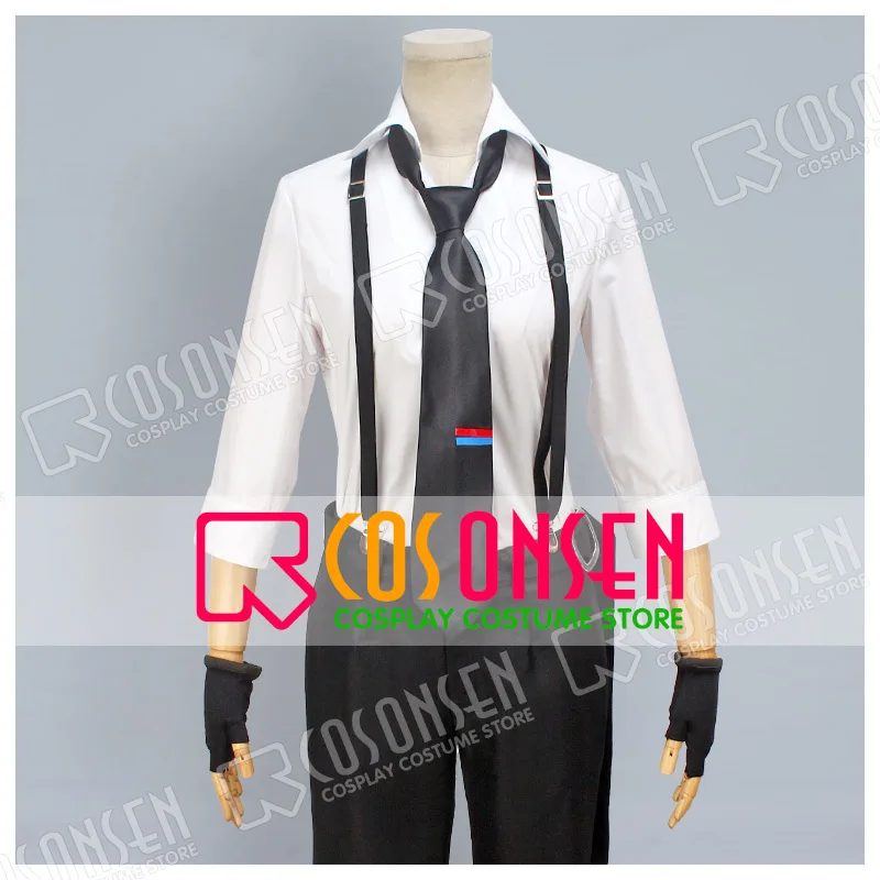 Костюм для косплея ONSEN Bungo бродячие собаки накажима Атсуси все размеры|cosplay