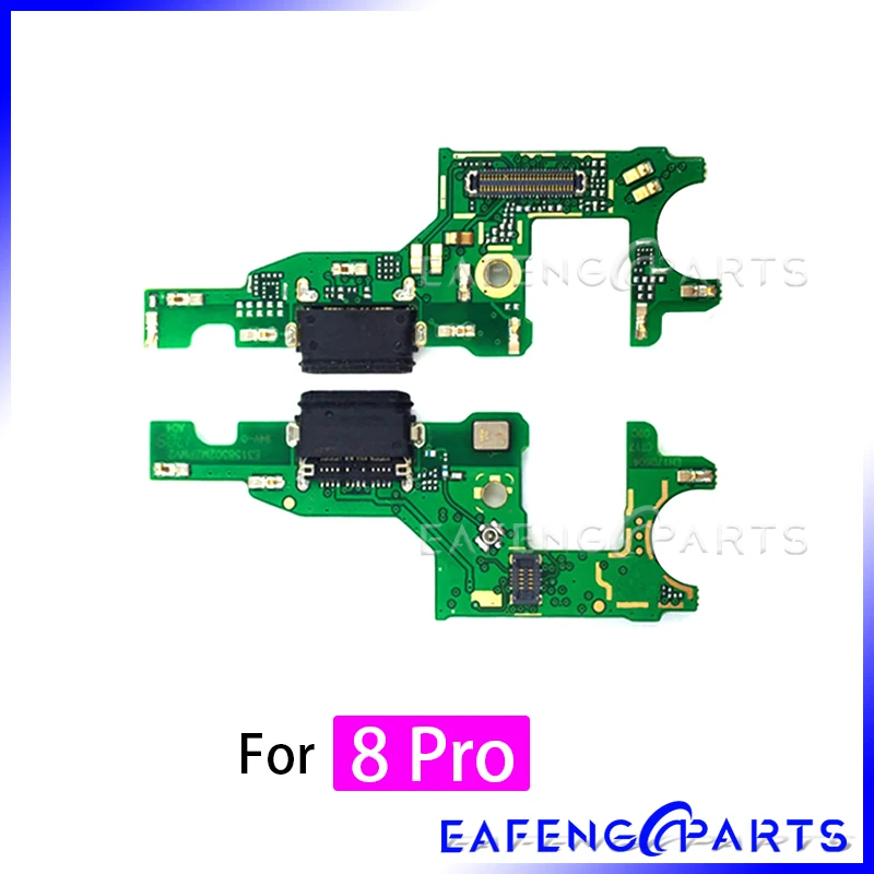 Зарядное устройство PCB Flex для Huawei Honor 8 Lite 8C 8X 8 Pro Max USB порт Коннектор с микрофоном зарядная док-станция гибкий кабель запасная часть (art.: 7b1e25efc) - 7b1e25efc
