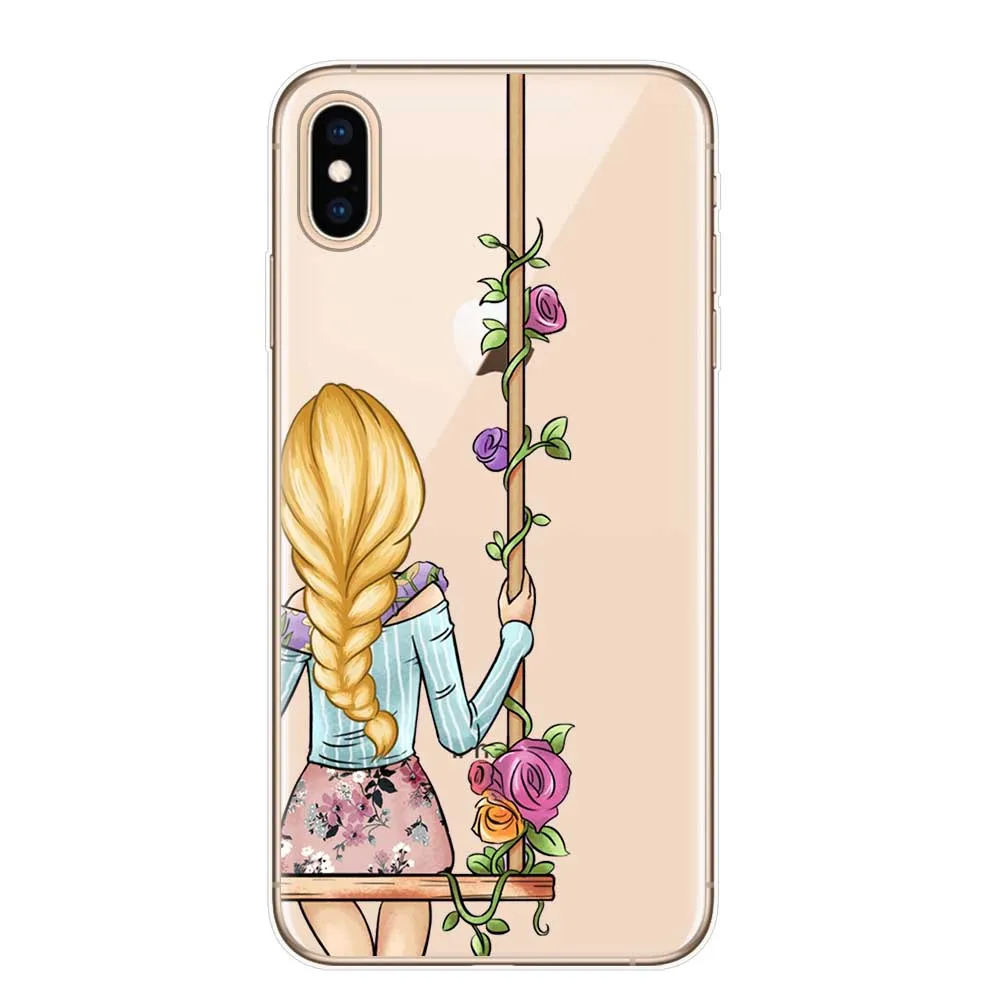T5401 Мы всегда будем лучшими друзьями BFF чехол для телефона для iPhone X 10 XR XS MAX чехол TPU силиконовый чехол для iPhone SE 5S 6 6S 7 8 Plus - Цвет: T5401