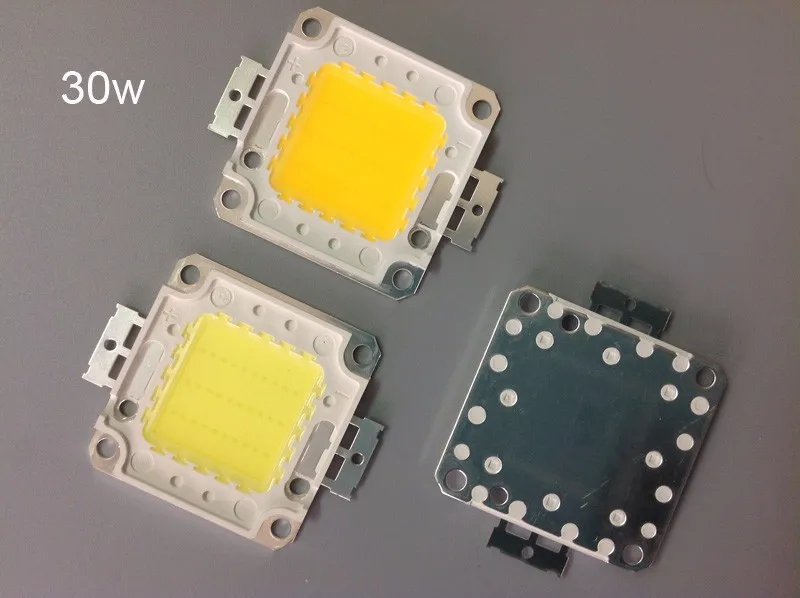 Светодиодный чип COB светильник 30-36 V Встроенный источник света Epistar 20 W 30 W 50 W 100 W DC SMD для прожектора теплый белый/белый SW
