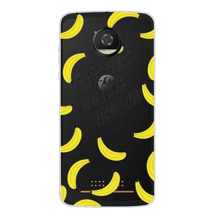 38 Чехол Z2Play для Moto Z2 Play, мягкий силиконовый чехол из ТПУ для Motorola Moto Z2 Play, чехол для Z 2 Play, ананас, волк, модный - Цвет: 38