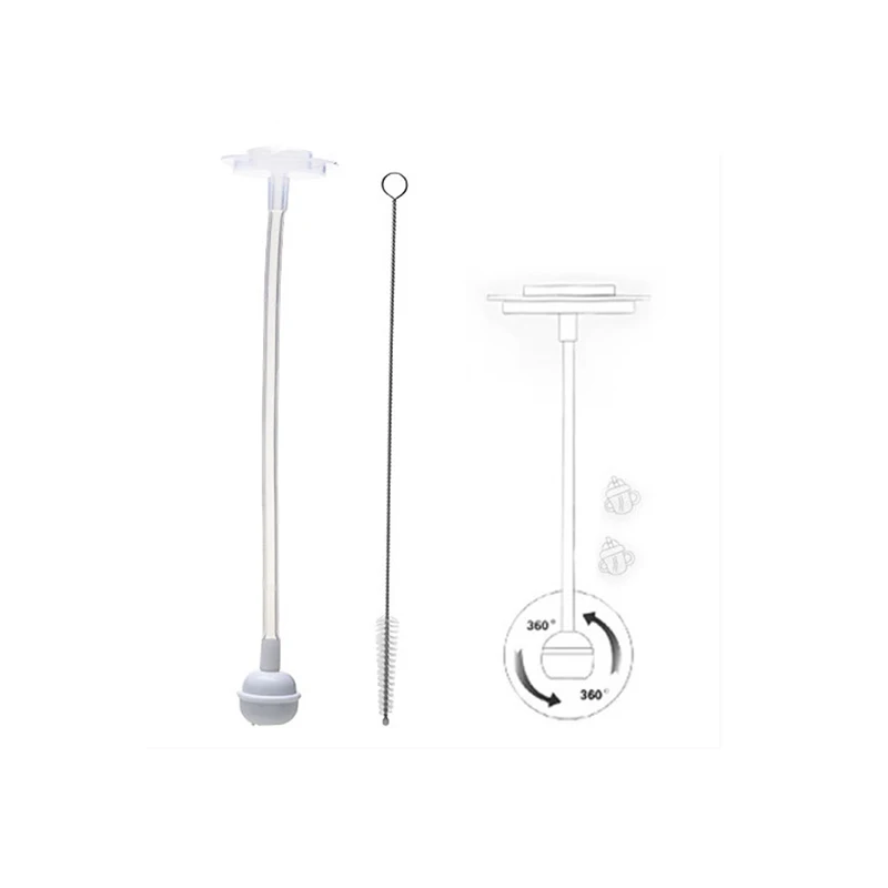 Волшебная соломинка бутылочка для детского кормления с соской присоской широким