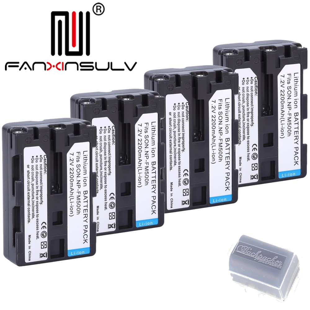4x2200 мАч 7 2 в NP FM500h батареи + 4x батарейный блок для SONY A77M2 A99 A900 A580 A200 A200K доставка с