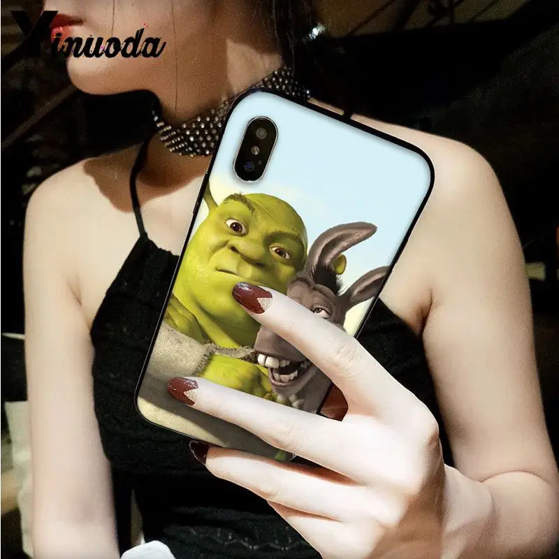 A15 Yinuoda тупой и прекрасный Шрек DIY печать рисунок чехол для телефона крышка оболочка для Apple iPhone 8 7 6 6S Plus X XS MAX 5 5S SE XR - Цвет: A15