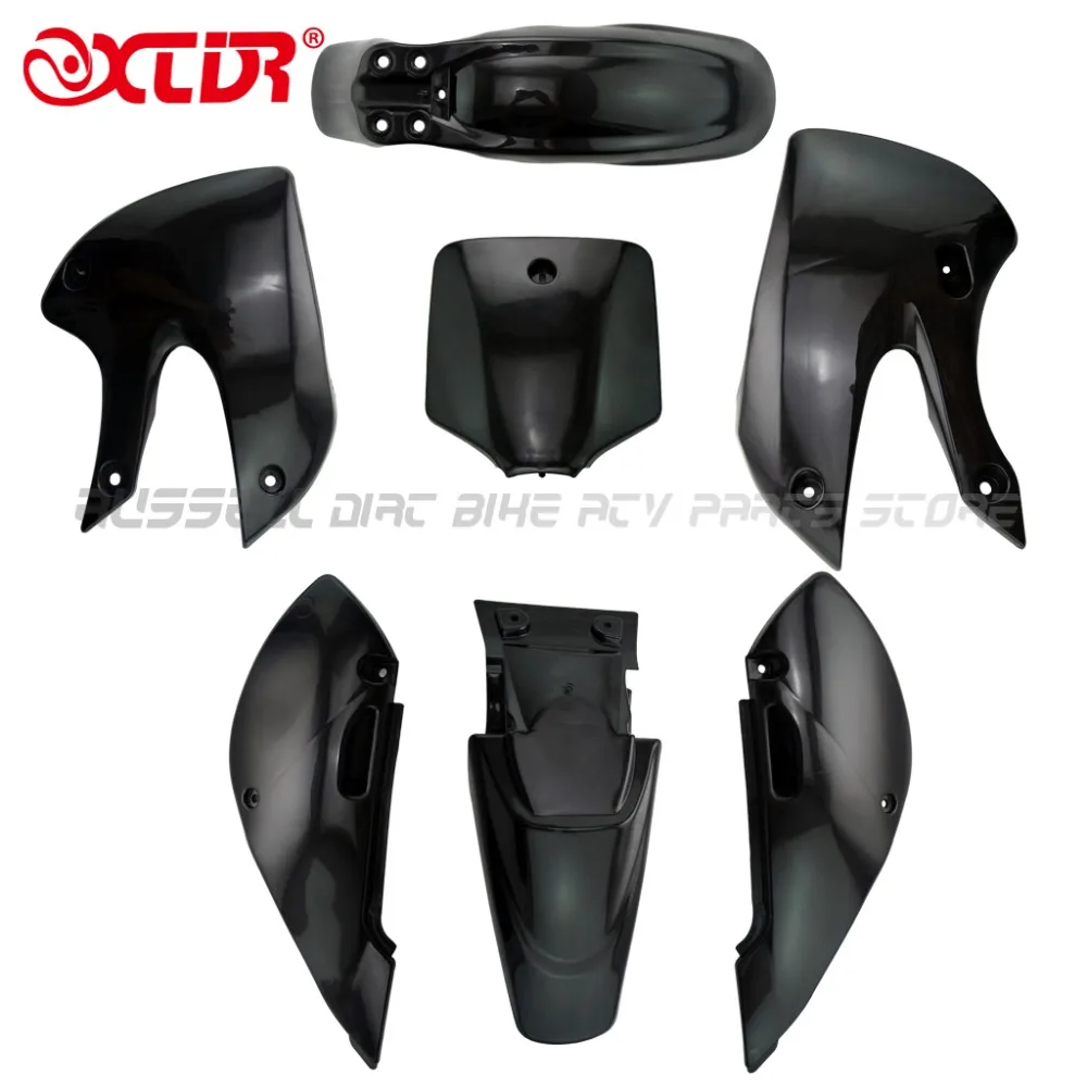 KLX110 Sticker Decals +black fender sets for Kawasaki &amp KX65 MOTO Dirt Pit Bike Parts | Автомобили и мотоциклы
