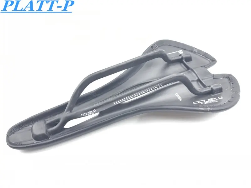 Новинка mtb углеродное седло PLATT Марко полностью кожаные мягкие selle ciclismo высококачественные детали для велосипеда велосипедное седло 116 г