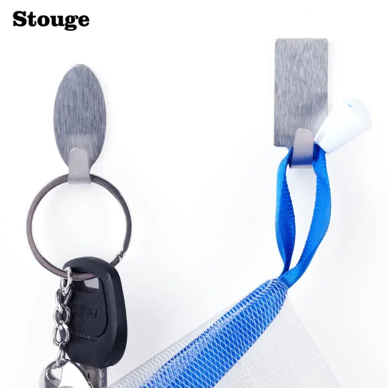 Stouge 6 шт./лот клейкая кухонная настенная дверь из нержавеющей стали