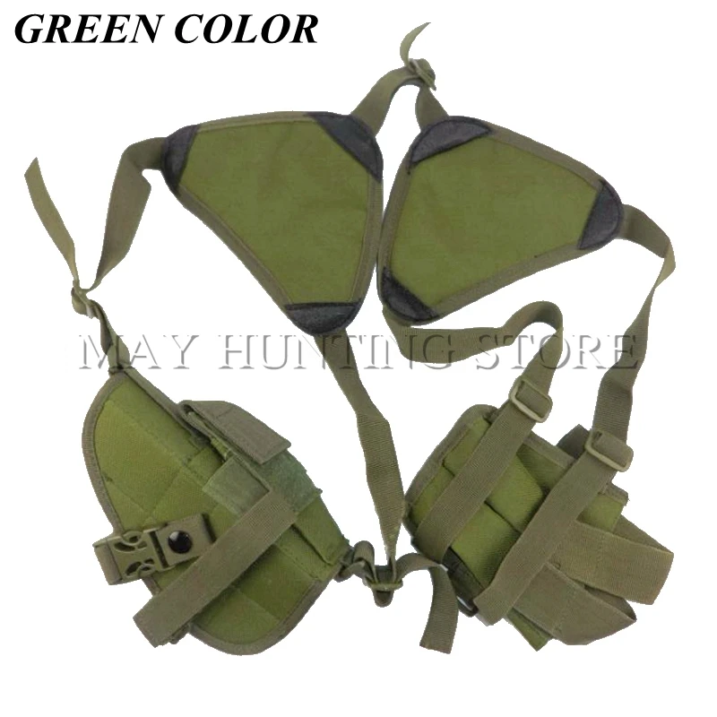 

Adjustable Tactical Shoulder Pistol Gun Holster Double Concealed Under Arm Shoulder Holster Pouch for Draw Pistol Hand Gun