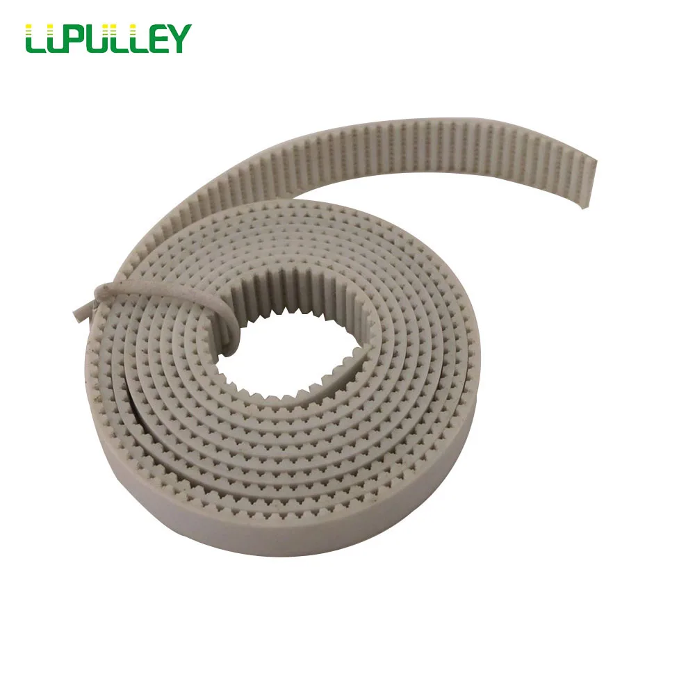 

LUPULLEY XL Type 15mm Width Open Timing Belt 1M/2M/3M/4M/5M/6M/7M/8M/9M/10M Pitch Length XL-15mm White PU Open Timing Belt