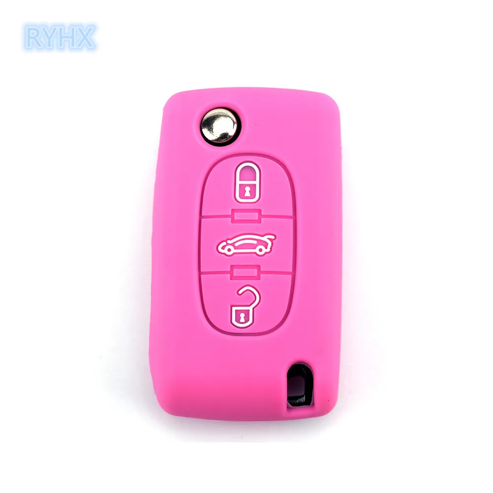 Бесплатная доставка горячая распродажа 3 кнопки силиконовый для ключа