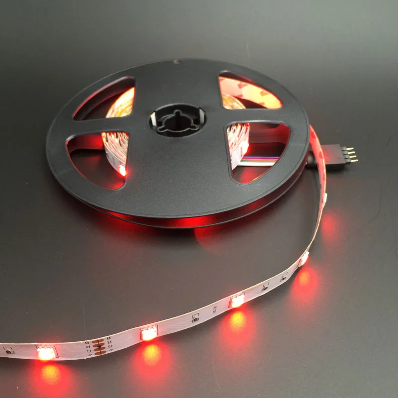 Неводостойкие светодиодный ленты 5 м SMD 5050 150Led s RGB + ИК пульт дистанционного