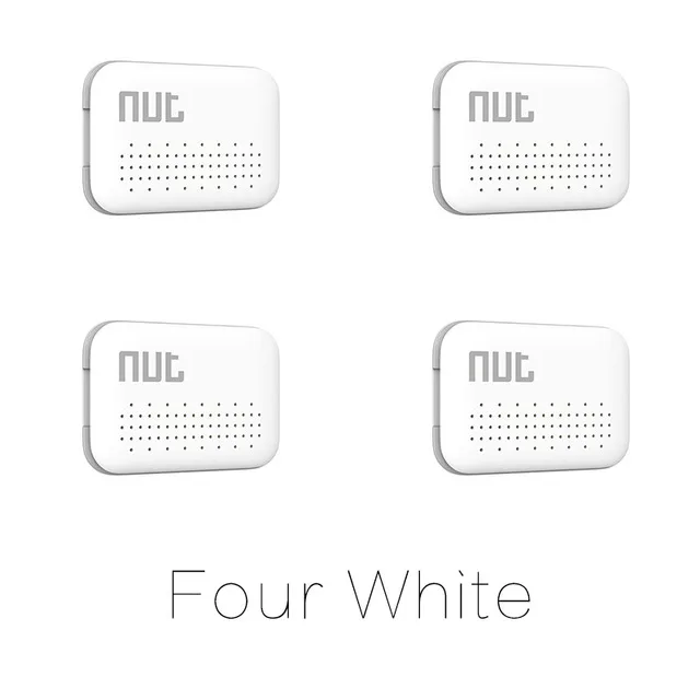 Nut 3 мини умный искатель, itag Bluetooth трекер анти-потеря напоминание беспроводной ключ искатель ПЭТ локатор багаж кошелек телефон искатель - Цвет: four pieces